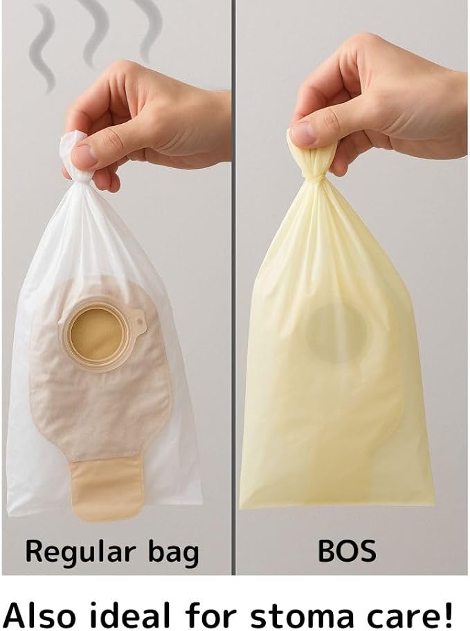 BOS Amazing Odor Sealing Disposable Bags, for Pet Waste (for small dogs) or Any Sanitary Product Disposal - Durable and Unscented[Size: XXS, Color: White] (200 count, Pack of 1) (200 Bags)
