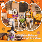 120Pcs Halloween Dog Bandanas Bulk Autumn Dog Scarves Pet Grooming Bandanas - Image 6