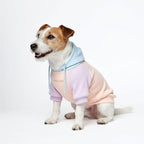 Spark Paws Dog Hoodie – Premium Dog Sweater for Small, Medium, and Large Dogs | Warm Outfits for French Bulldogs, Pitbull, Puppy, Winter Jacket Alternative - Cotton Candy - L