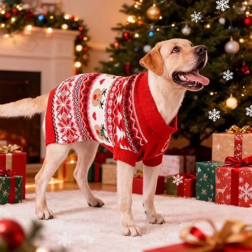 Christmas Matching Dog and Owner Outfits Sweater Clothes,Pet 4XL - Image 5