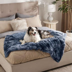 Bedsure Waterproof Dog Blankets for Large Dogs, Fluffy Faux Fur, 50×60" - Image 2