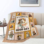Guinea Pig Throw Blanket Guinea Pig Stuff Gifts for Kids Girls Boys Adults Women Men Soft Cozy Warm Plush Fluffy Fuzzy Fleece Blanket Decor 50''X60'' - Image 6
