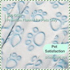 Blue Dog Blanket for Puppy Accesssories Boy, Blue Dog Stuff for Small Kitten Indoor Cats, Washable Soft Puppy Essentials Supplies - Image 2