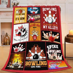 Bowling Blanket for Bowling Fan Kids Throw Stuff Gifts 60"x50" - Image 5