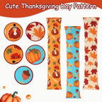 KOOLTAIL Cat Catnip Toys for Thanksgiving, 3 Pack Durable Soft Kicker Toy Filled with Natural Catnip, Interactive Bite Resistant Chew Teeth Cleaning Gift for Indoor Cats Kitten - Image 4