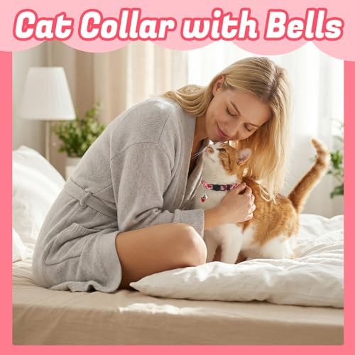 30Pcs Breakaway Cat Collars with Bells Adjustable Cat Collars - Image 5