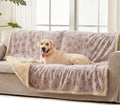 Luciphia Waterproof Dog Blanket Reversible Sherpa Fleece for Large Dogs Cat by luciphia