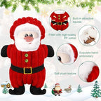8 Pack Christmas Dog Toys Durable Squeaky Dog Toys for Puppy Christmas Interactive Stuffed Animal Plush Chew Toys with Squeaker for Small Medium Large Dogs Teeth Cleaning - Image 3