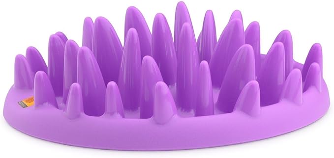 Company of Animals Catch Interactive Cat Slow Feeder | Slow Feeder Cat Bowl, Gobble Stopper, Mental Stimulation Cat Puzzle Game, Suitable for Kittens & Small, Medium & Large Cats