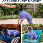 Dog Pajamas for Medium Large Breeds Strawberry Print Costume Dog Pajamas - Image 5
