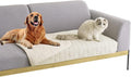 Tcksstex Waterproof and Anti-Slip Dog Bed Cover and Pet Blanket Sofa Pet Bed Mat ，car Incontinence Mattress Protectors Furniture Couch Cover for Most Cats Dogs, Pets（30x70-Ivory）