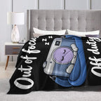 Sleepy Camera Blanket Throw Gift for Girls Women 80"X60" - Image 6