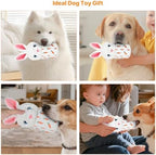 Easter Dog Toys with Squeaker for Large Breed Interactive Dog Chew Toys for Puppies Small and Large Dogs Easter Rabbit Squeaky Dog Easter Gifts Training and Reduce Boredom (Cup Rabbit - Image 5