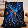 Squid Blanket, Ocean Animal Throw Gift for Girls Women 60"X50" by Unknown