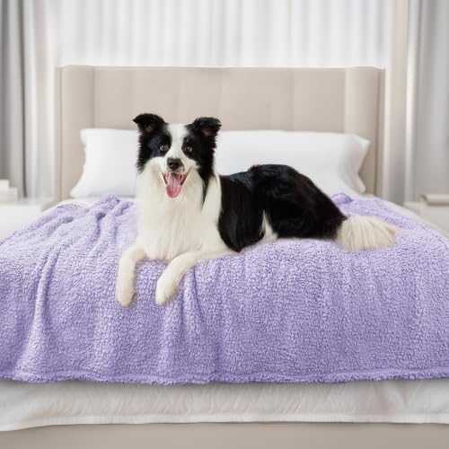 Luciphia Ultra Soft Sherpa Fleece Dog Puppy Cat Blanket for Small Pets - Image 6