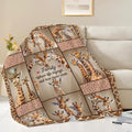 Giraffe Throw Blanket Giraffe Stuff Gifts for Kids Girls Boys Adults Women Men Soft Cozy Warm Plush Fluffy Fuzzy Fleece Blanket Decor 50''X60'' by Fuzawet