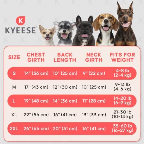 KYEESE 2Pack Waffle Dog Christmas Shirt for Small Dog Sweater with Sleeves - Image 4