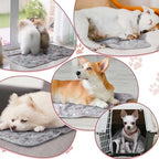 Reginary 4 Pcs Guinea Pig Fleece Cage Liners, Adorable Paw, 24 x 16 Inch - Image 3