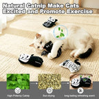Retro Shaw Catnip Halloween Cat Toys, Goth Kitten Toy for Indoor Cats,4PCS - Image 5