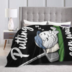 Sleepy Golf Blanket Throw Gift for Girls Women 80"X60" - Image 6
