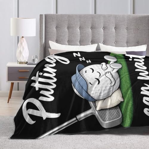 Sleepy Golf Blanket Throw Gift for Girls Women 80"X60" - Image 6