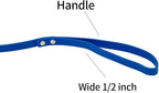 Waterproof Long Dog Leash Recall Training Lead 5 10 16 30 50 Foot for Large Medium Small Dogs Outdoor Training Walking Playing and Camping