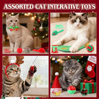 Cat Advent Calendar 2026-24 Days Christmas Countdown Calendar for Pets with Interactive Toys & Costume Accessories, Xmas Ideal Gift for Cats Lovers - Image 5