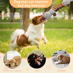 Squeaky Dog Toys, Stuffed Large Dog Toys to Keep Them Busy, Interactive Plush Chew Toys with Crinkle Paper, Tough Pet Animal Toys for Small Medium Large Dogs - Platypus - Image 3