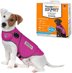 ThunderShirt for Dogs Calming Anxiety Vest, Small, Fuchsia Sport | Skin-Friendly Dog Anxiety Shirt, Helps Reduce Stress from Thunder, Fireworks & Travel