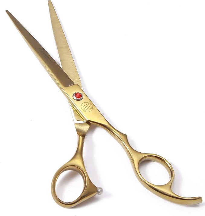 Professional Dog Grooming Scissors Set, 7 Inch/8 Inch Pet Grooming Scissors Chunkers Shears for Dog, Curved Dog Grooming Scissors, Thinning Shears for Dog with Grooming Comb | Pet Grooming Chunkers Shears for Dog, Curved Dog Grooming Scissors, Thinning...