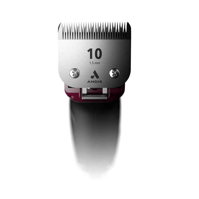 Andis 68530 Excel 5-Speed Detachable Blade Clipper Kit, Burgundy | 5-speed rotary motor with new blade drive technology, soft-grip anti-slip dog grooming clipper