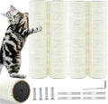 Cat Tree Replacement Post, 4PCS 9.8in Cat Scratching Poles with M8 Screws by SIYIPURR
