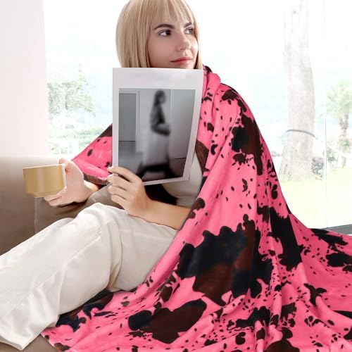 Twin Size Blanket, Hot Pink, 60"x80" - Image 3