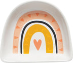 Jubilee Stoneware Pinch Bowls, Rainbows