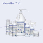 MiconaHex+Triz Mousse, 7.1 oz | Antibiofilm, Moisturizing; Packaging May Vary