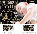 Personalized Puppy Name Blanket, Custom Dog Name Truck Blanket, Gift for Girls Personalized Puppy Lover, 40"x50" Soft Lightweight Plush Throw Blanket for Couch, Bed, Sofa Decoration - Image 4