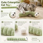 Ysenchan Cat Kicker Toy, Catnip Plush Toy for Indoor Cats, Interactive Play - Image 4