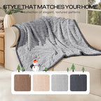 Luciphia Waterproof Dog Blanket, Reversible Sherpa Fleece for Couch Cover - Image 5