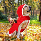BWOGUE Santa Dog Costume, Dog Christmas Outfit, Santa Rider Costume XL Size - Image 5