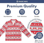 Spark Paws Christmas Matching Dog and Owner Pajama Top - Image 3