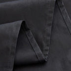 WenBags Lightweight Waterproof Flat Sheet 70 * 90 Inches Queen Size-Mattress Protector for Bed & Couch, Pet Hair Resistant Cover Ideal for Dogs & Cats, Perfect for Hotels & Hospitals (Black)