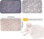 Dono 1 Pack 3 Dog Blankets, Soft Fluffy Fleece Pet Blanket Warm Sleep Mat Paw Print Design Puppy Kitten Throw Blankets Doggy Blanket for Dogs - Image 4