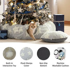 Lesure Donut Cute Jacquard Cat Tunnel Bed Kitten Toys for Puppy Bunny - Image 3