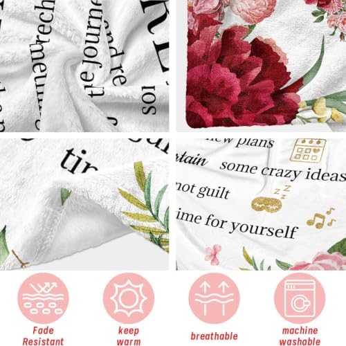 Retirement Blanket Gifts for Women, Farewell Gifts for Coworkers - Image 5
