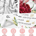 Retirement Blanket Gifts for Women, Farewell Gifts for Coworkers - Image 5