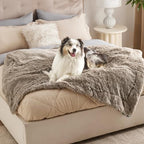 Bedsure Waterproof Dog Blankets for Large Dogs, Fluffy Faux Fur, 50×60" - Image 6