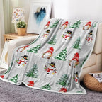 Christmas Throw Blanket Soft and Warm Throw Blankets for Couch Sofa Bed Winter Holiday Decorative Cozy Blanket Blanket 50"x60" - Image 4