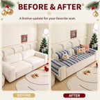 Christmas Couch Cover, Christmas Plush Sofa Cover for Dog Pet 1PC - Image 3