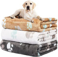Rezutan Blanket for Large Dogs & Cats Soft Reversible Cute Paw 40"x31" by Rezutan