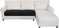Easy-Going Sectional Couch Covers for Dogs L Shape Sofa Cover Reversible Sofa Slipcover Chaise Lounge Cover Furniture Protector Cover for Pets Dog Cat (30 x 50 inches, Black/Beige) | Black/Beige, Soft Sofa Slipcover For Dogs, Fits Left/Right Chaise Lou...